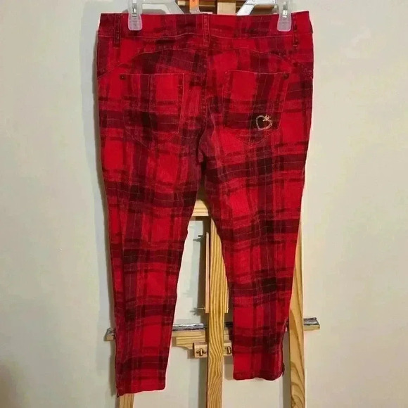 Princess Vera wang red plaid size 9 junior - Picture 4 of 8